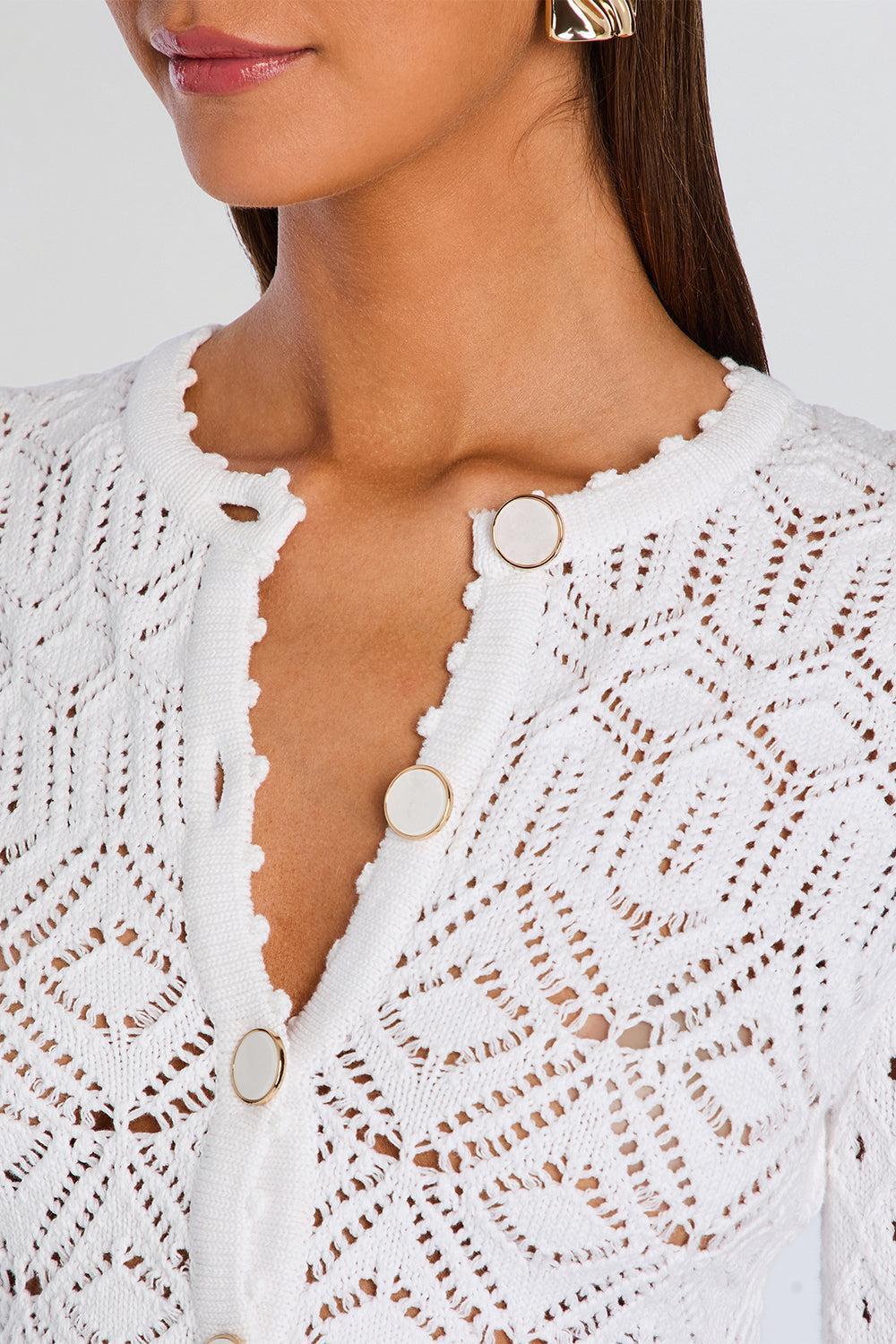 Giuliana Cardigan-WHITE-XS-CLOTHINGTOPCARDIGAN-RETROFETE