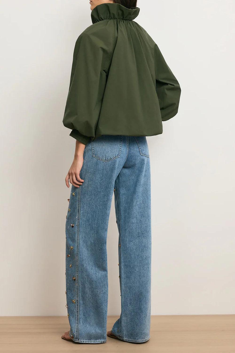 Circe Jacket-GREEN-0-CLOTHINGJACKETCASUAL-VERONICA BEARD
