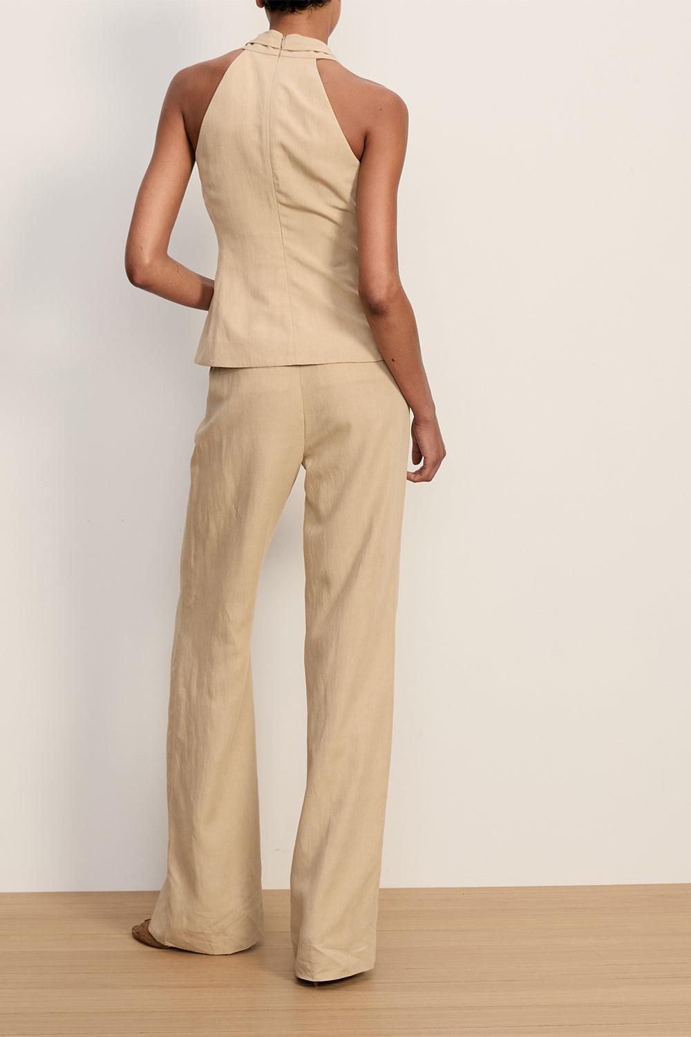 Pacey Top-BROWN-2-CLOTHINGTOPBLOUSE-VERONICA BEARD