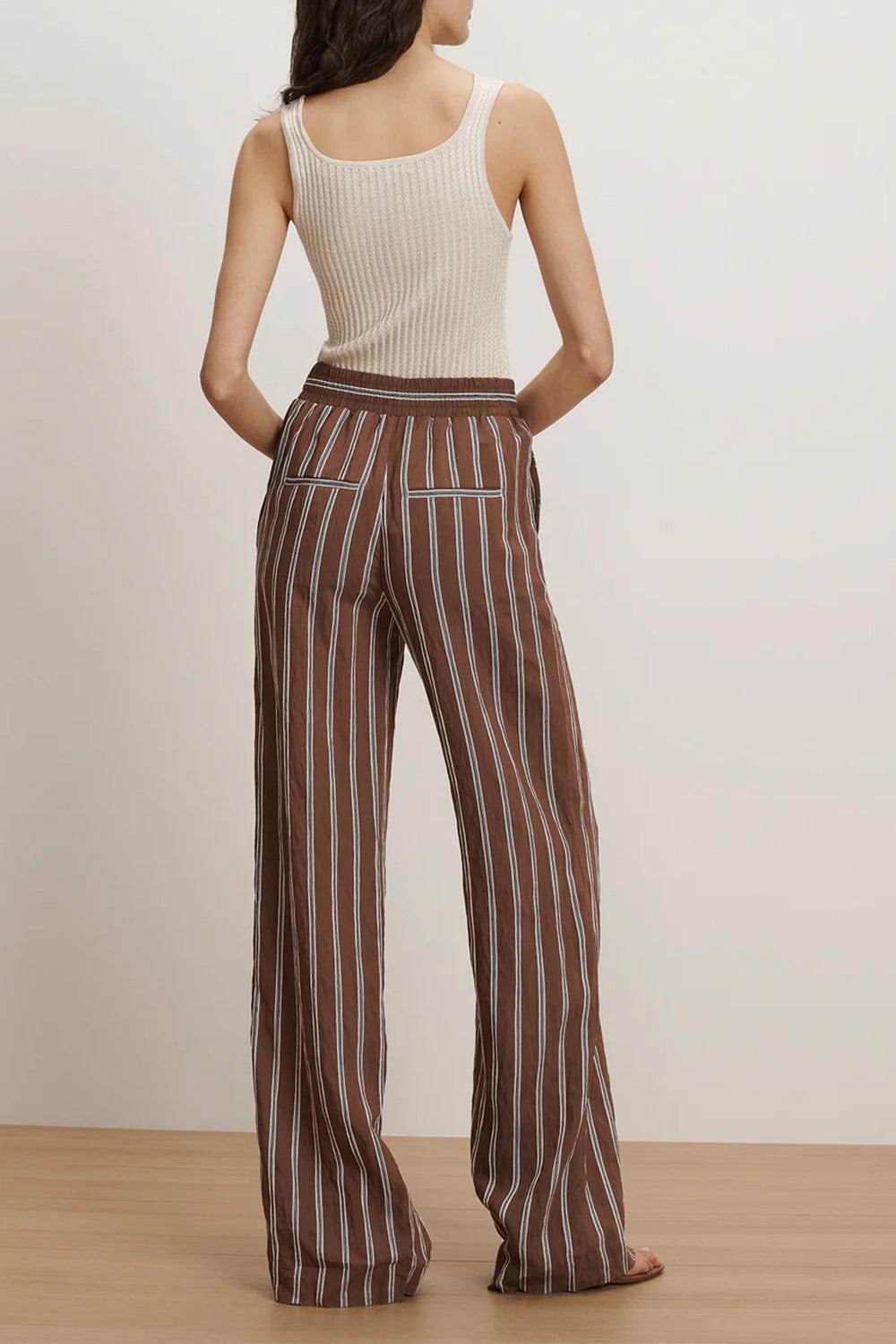 Carraway Pant-STRIPE-2-CLOTHINGPANTWIDE LEG-VERONICA BEARD