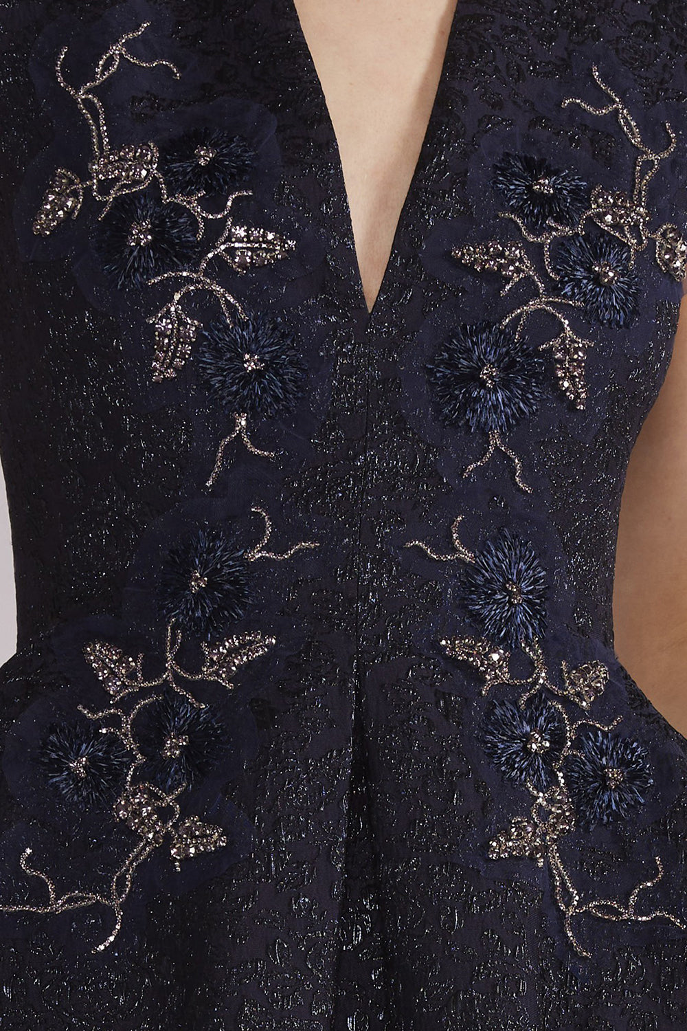 Kyle Midi Dress - Navy