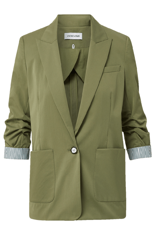 Mcallin Dickey Jacket-GREEN-0-CLOTHINGJACKETBLAZERS-VERONICA BEARD