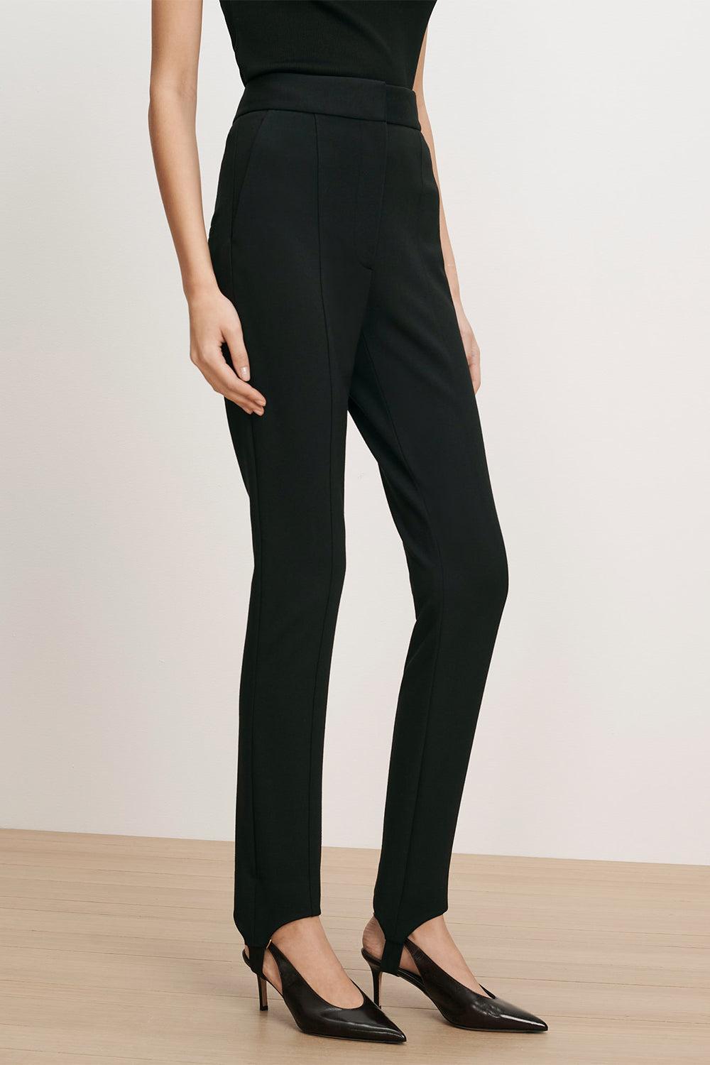 Landren Stirrup Pant-BLACK-2-CLOTHINGPANTCASUAL-VERONICA BEARD