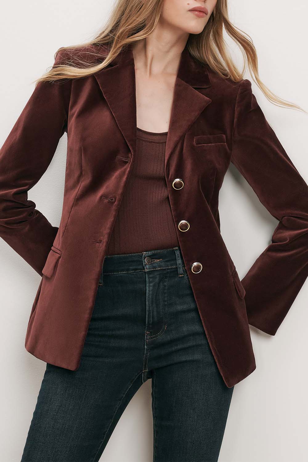 Raelynn Jacket-RED-2-CLOTHINGJACKETBLAZERS-VERONICA BEARD