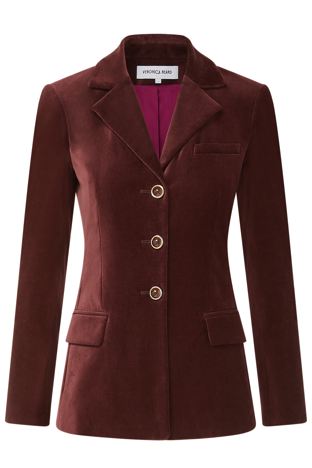 Raelynn Jacket-RED-2-CLOTHINGJACKETBLAZERS-VERONICA BEARD