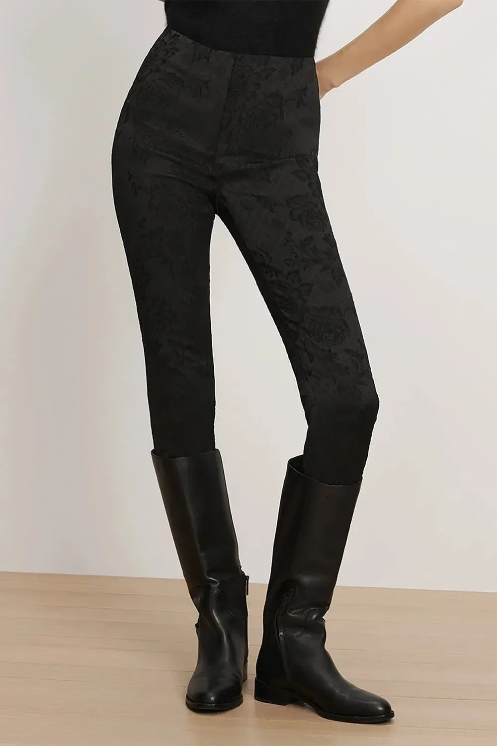 Stila Pant - Black-BLACK-2-CLOTHINGPANTSLIM FIT-VERONICA BEARD
