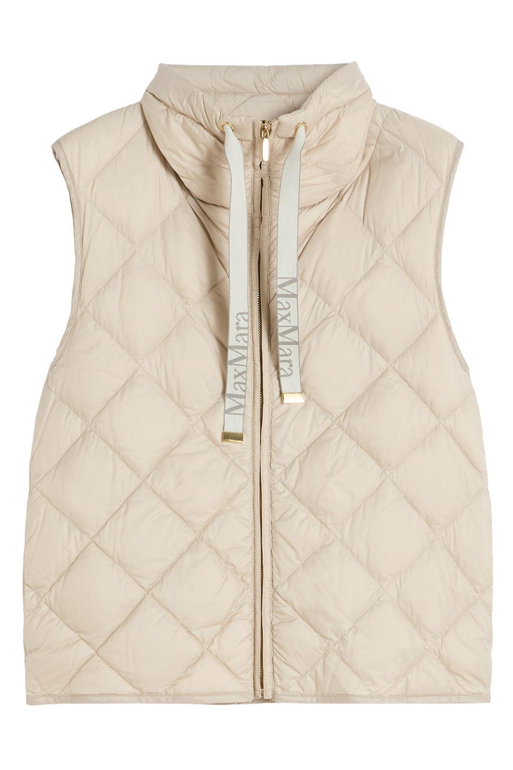 Puffer Vest - Sand-SAND-4-CLOTHINGJACKETVESTS-MAX MARA