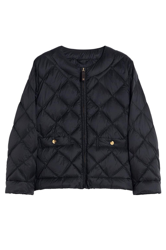 Puffer Jacket-BLACK-4-CLOTHINGJACKETCASUAL-MAX MARA