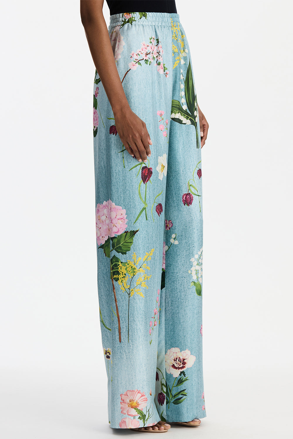 Mixed Botanical Pant
