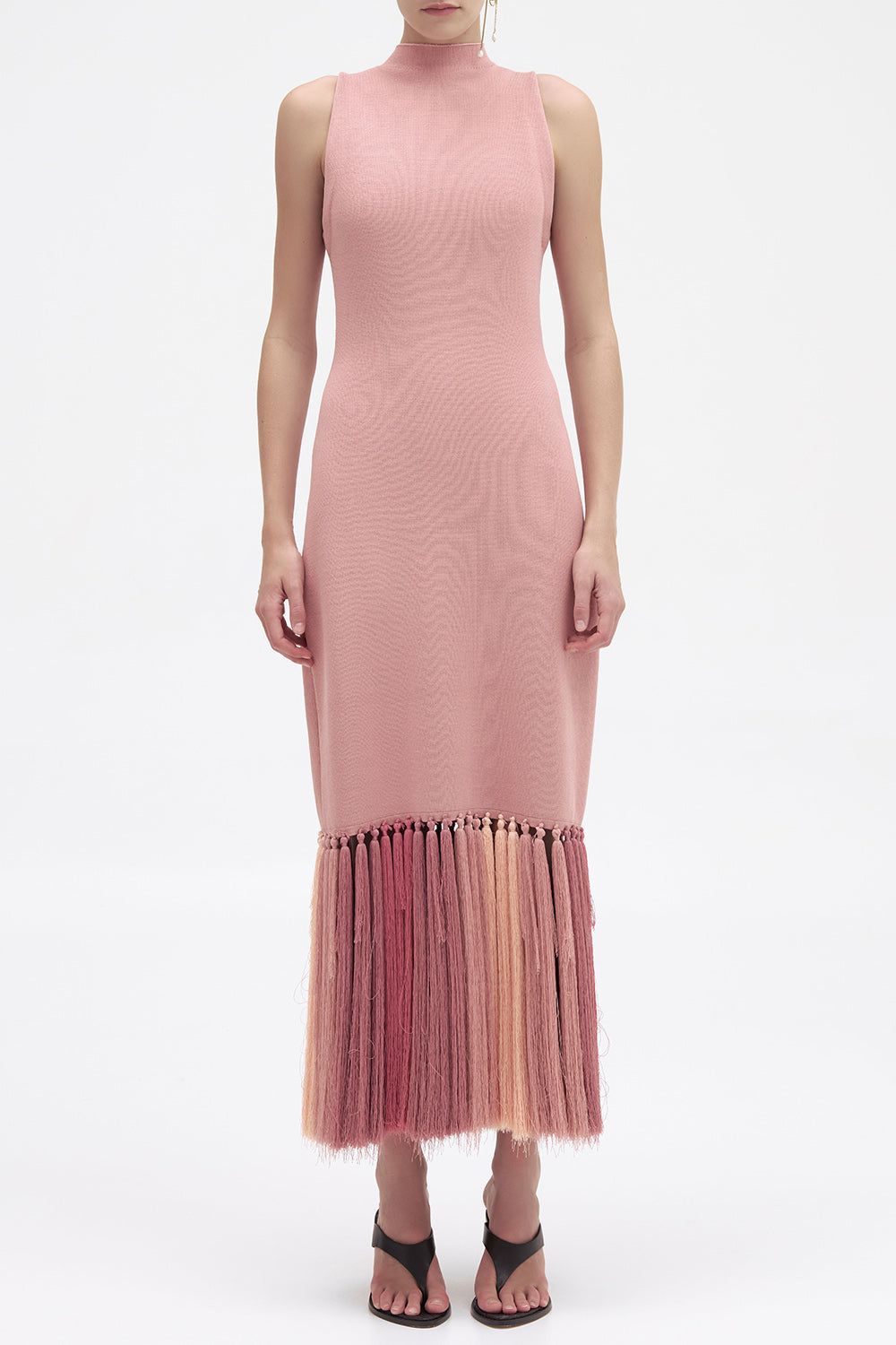 Sofina Tassel Midi Dress