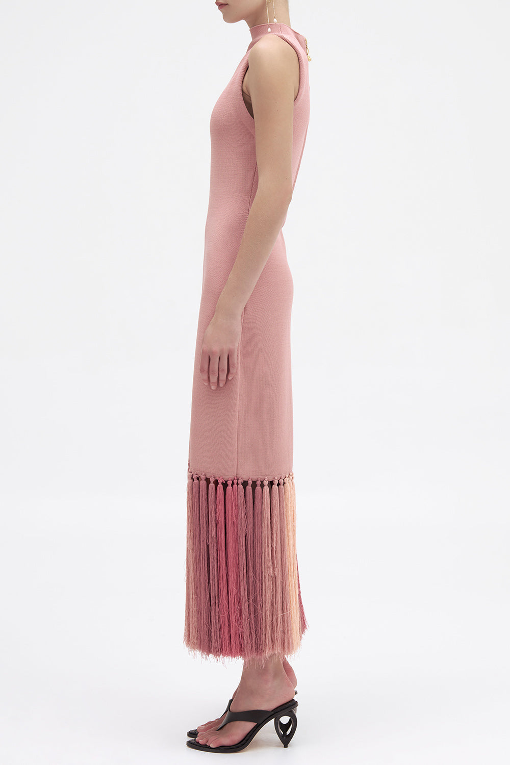 Sofina Tassel Midi Dress
