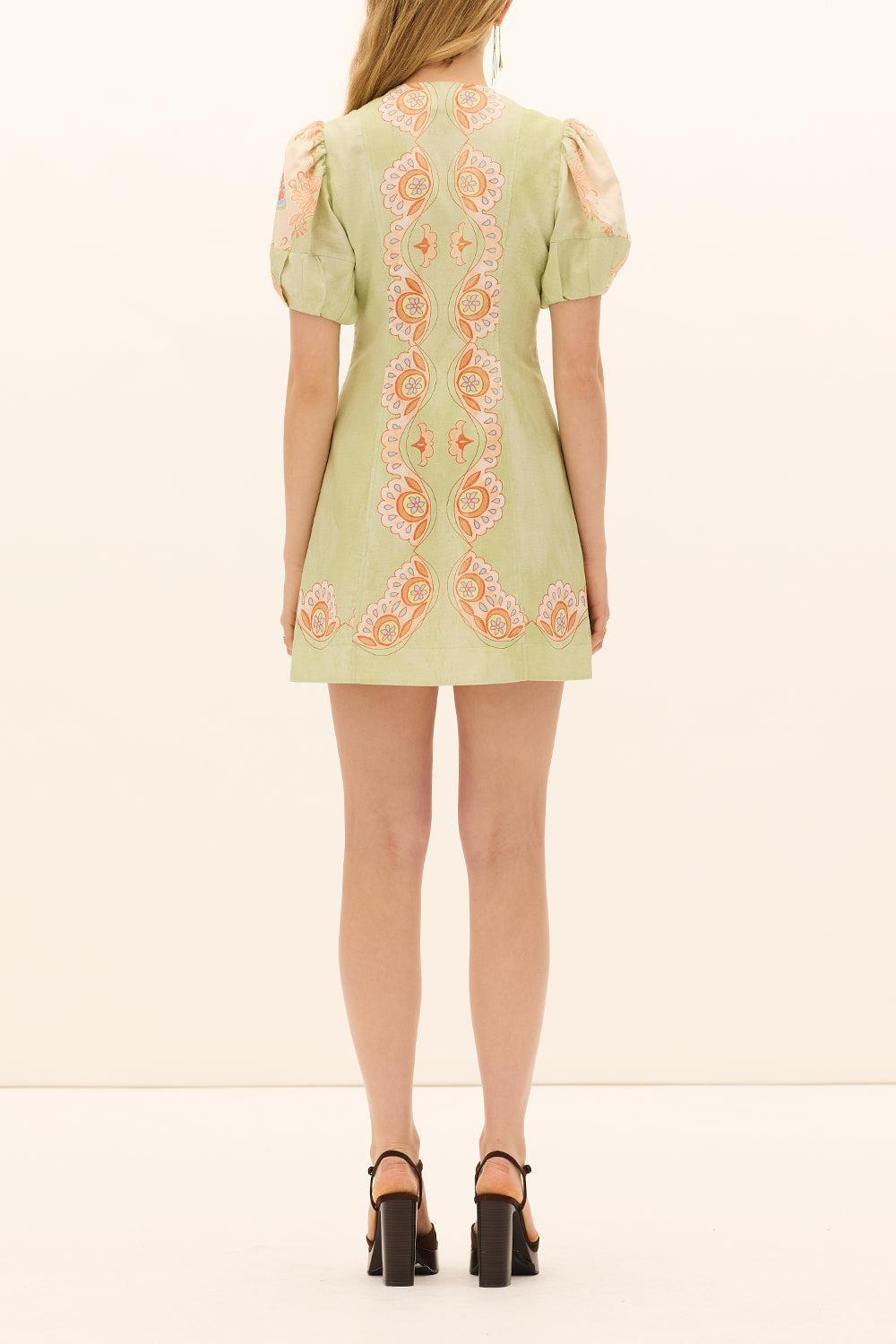 Matthiola Pannelled Mini Dress-MULTI-0-CLOTHINGDRESSCASUAL-KATE FORD