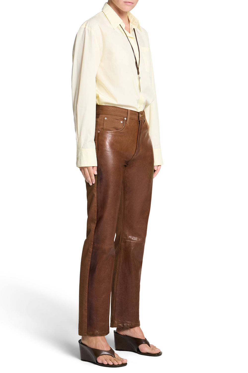  Cowboy Kent St Pant-BROWN-25-CLOTHINGPANTSLIM FIT-TWP 