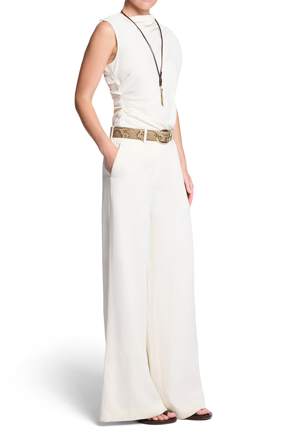 Delphine Pant-WHITE-0-CLOTHINGPANTWIDE LEG-TWP