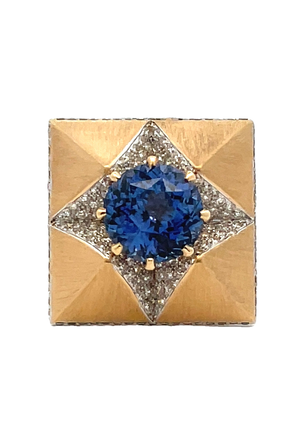 Sapphire The Fortune Teller Origami Ring