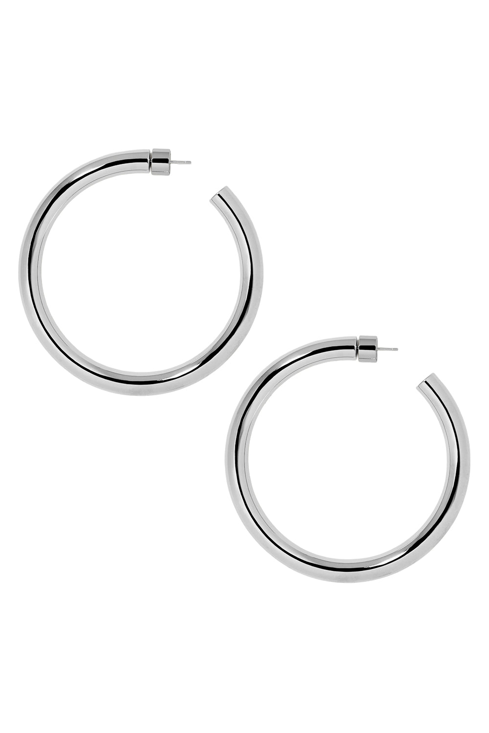 Samira Hoop Earrings - Silver - 2in-SILVER-JEWELRYBOUTIQUEEARRING-JENNIFER FISHER