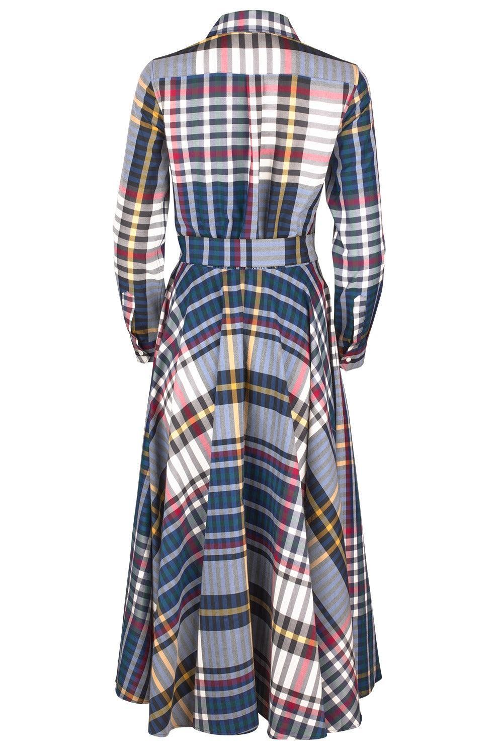 Draffa Dress-MAXIPLD-38-CLOTHINGDRESSCASUAL-SARA ROKA