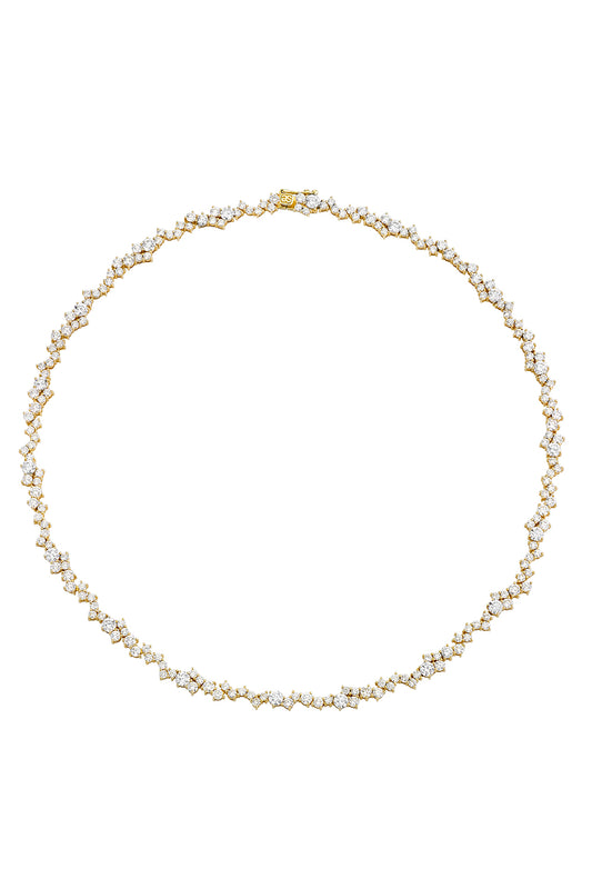 Diamond Eternity Cocktail Necklace