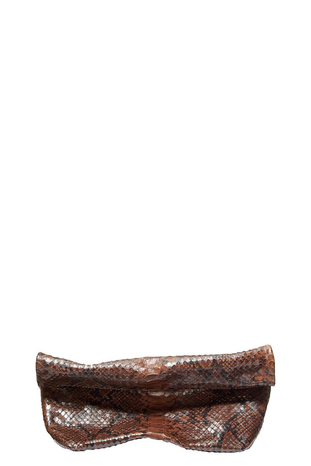 Maggie Lunch Clutch-BROWN-HANDBAGCLUTCHES-MICHAEL KORS COLLECTION