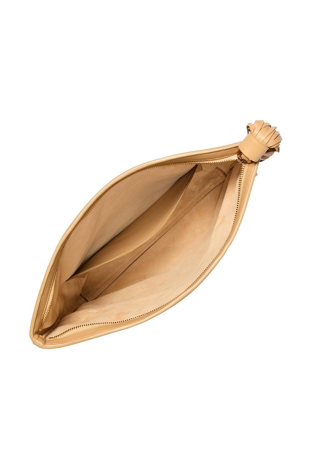 Thalitha Clutch-BROWN-HANDBAGCLUTCHES-MICHAEL KORS COLLECTION