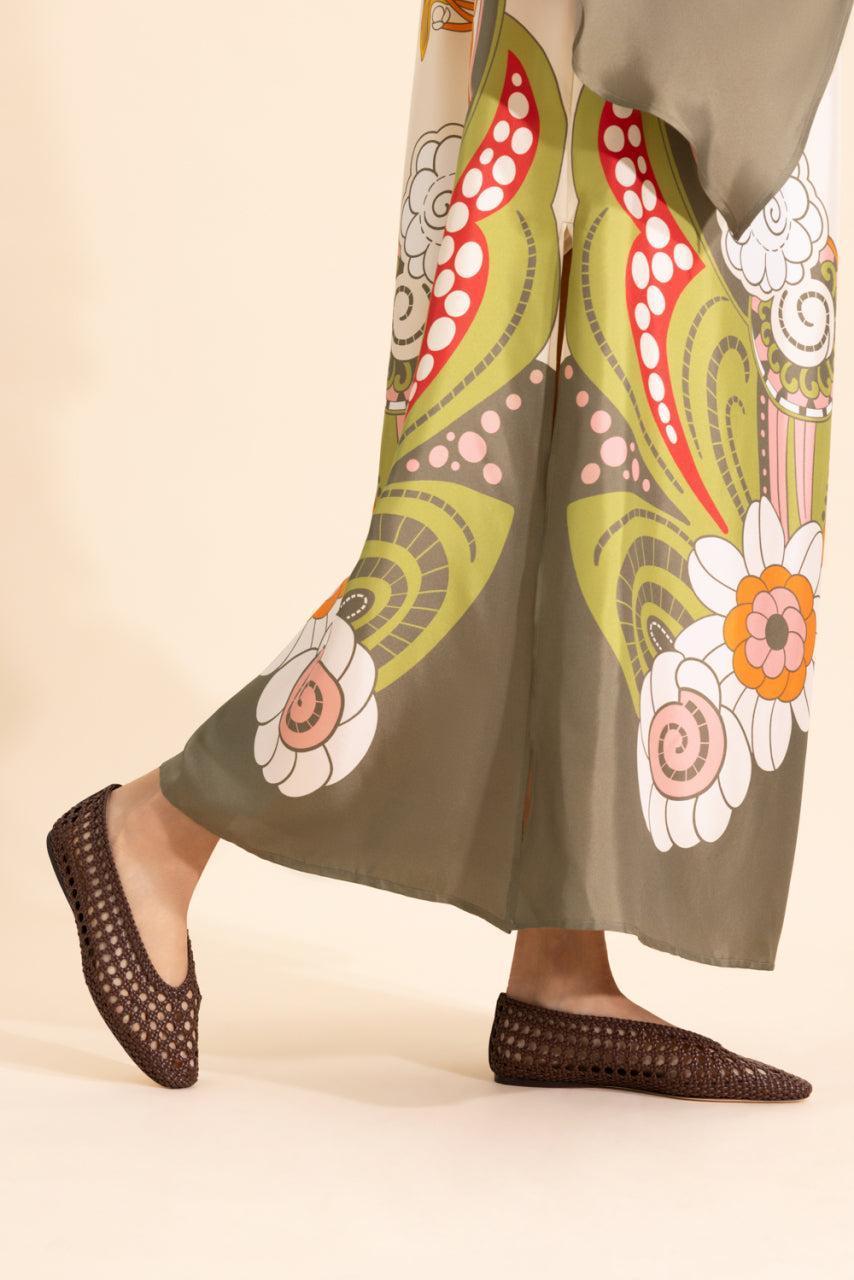 Emery Flat - Chocolate-BROWN-5.5-SHOEBALLET FLA-LOEFFLER RANDALL