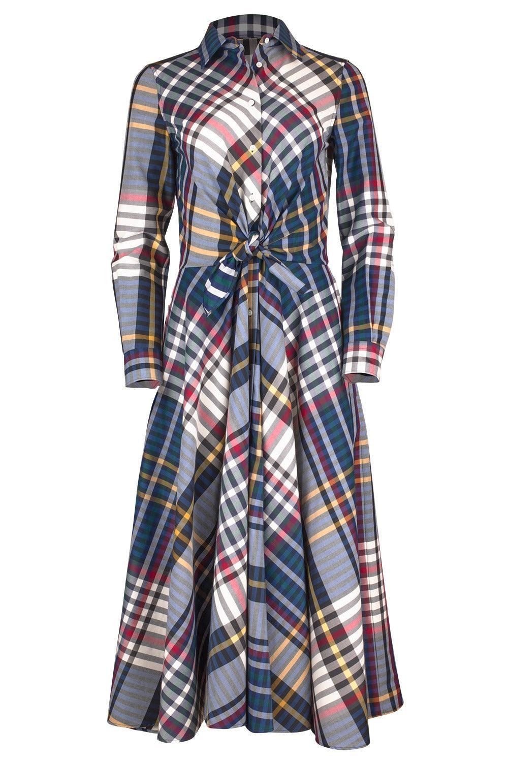 Draffa Dress-MAXIPLD-38-CLOTHINGDRESSCASUAL-SARA ROKA