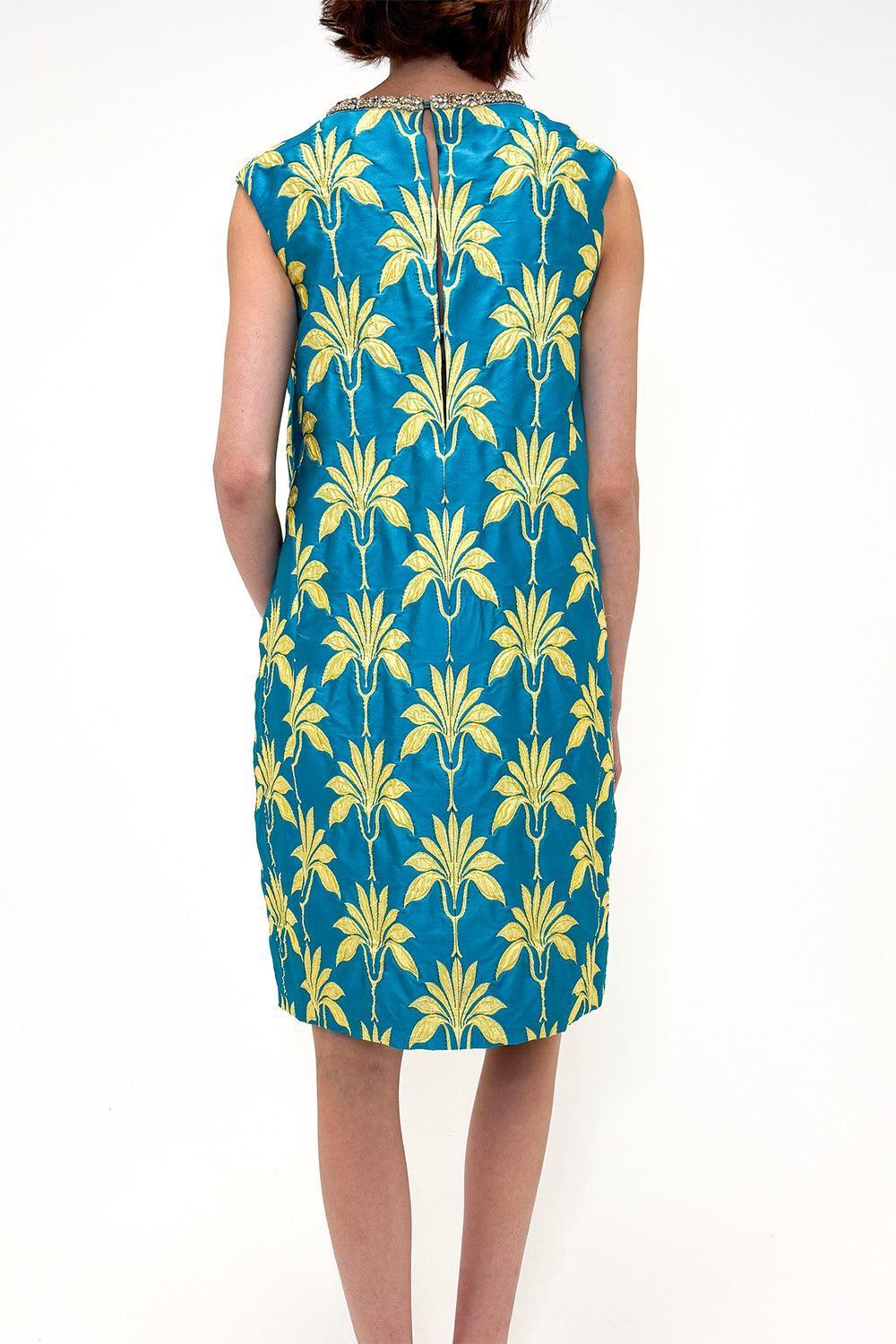 Shortsleeve Dress-GREEN-36-CLOTHINGDRESSCASUAL-ODEEH