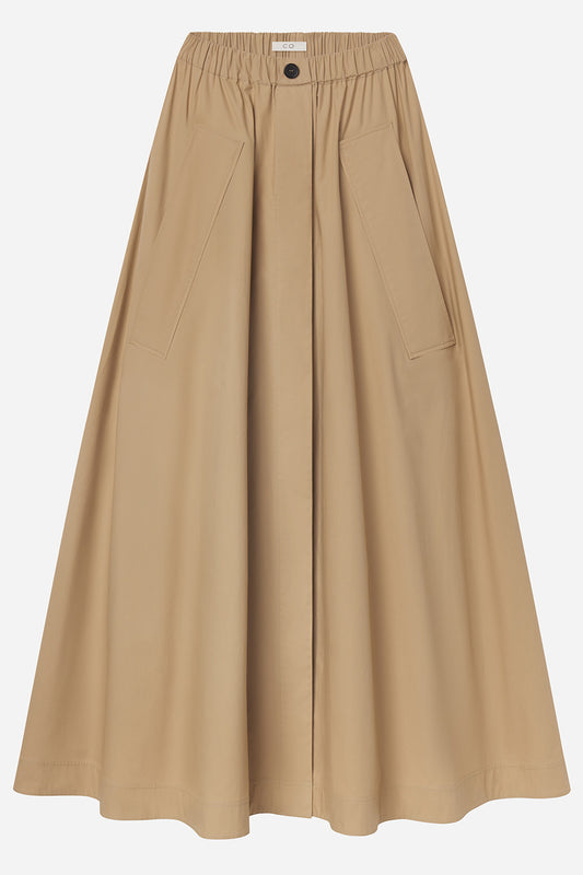 Parachute Maxi Skirt