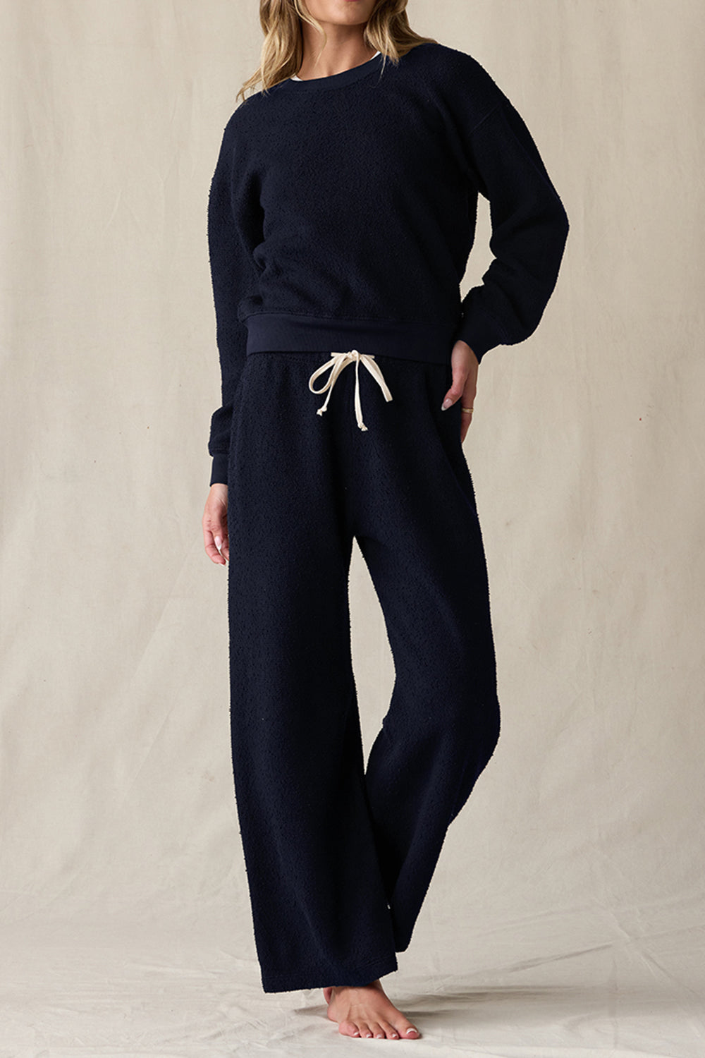 Classic Crewneck Sweater - Navy