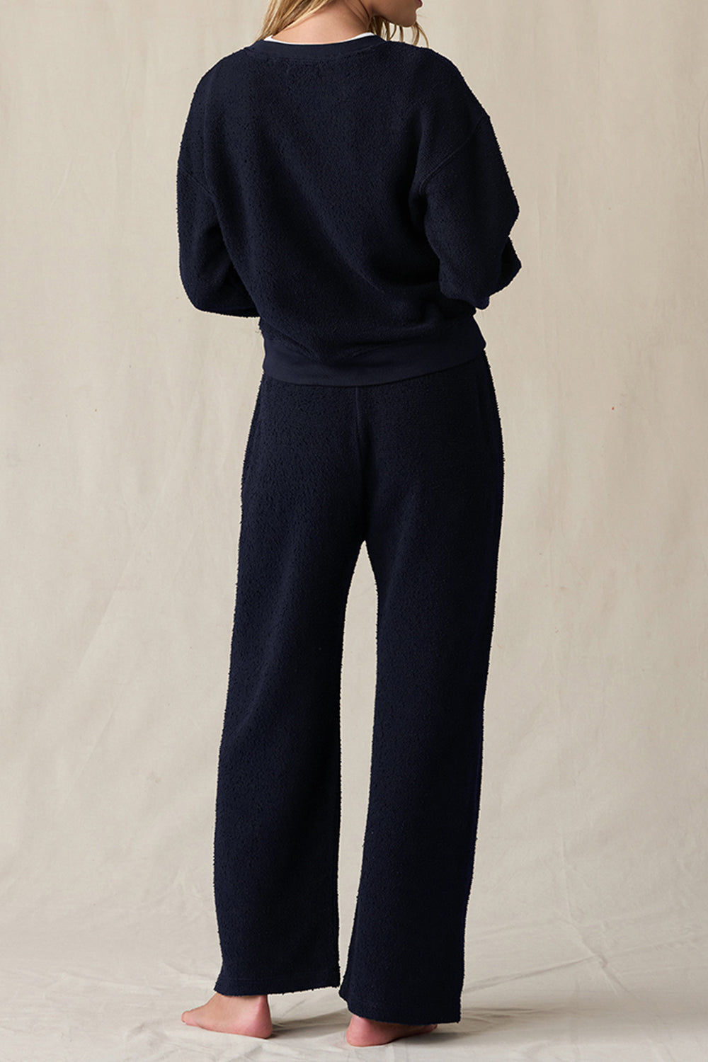 Classic Crewneck Sweater - Navy