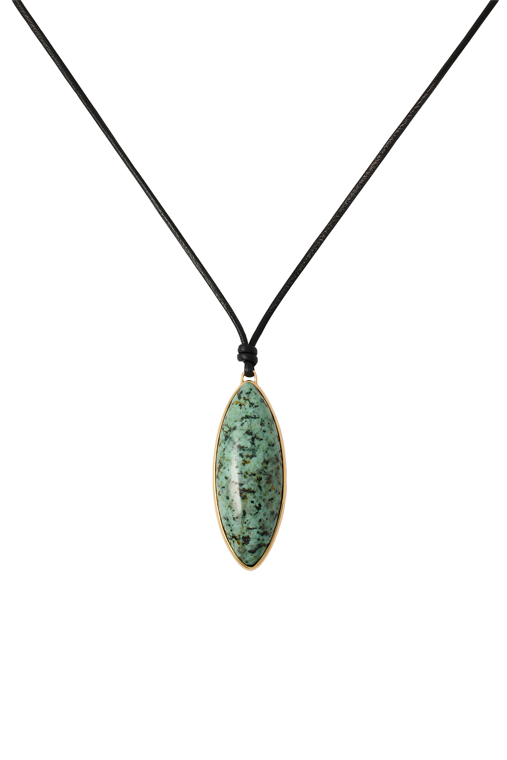 Turqouise Dagger Pendant Necklace