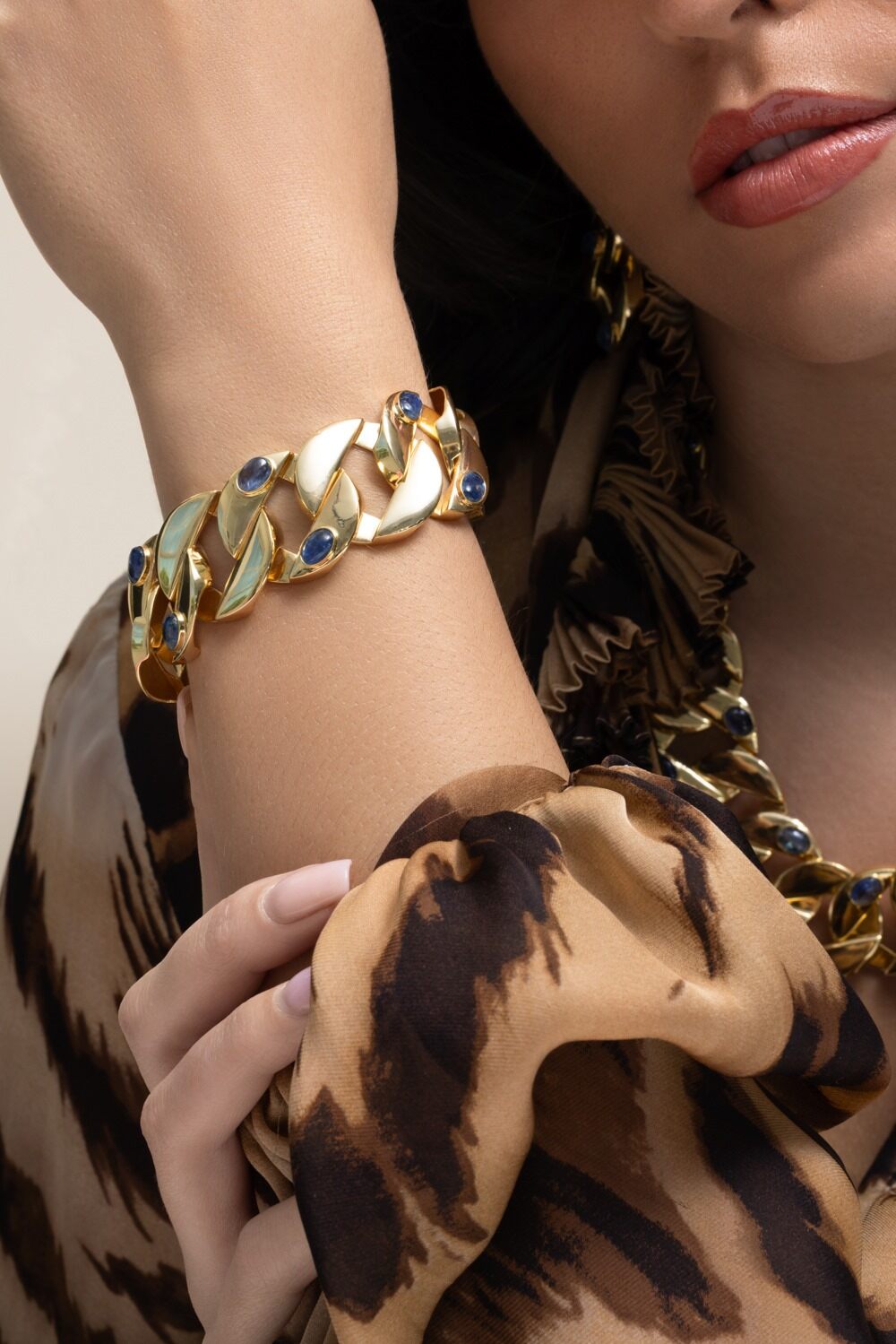 Kyanite Estelle Bracelet-YELLOW-JEWELRYBOUTIQUEBRACELET O-BOUNKIT JEWELRY
