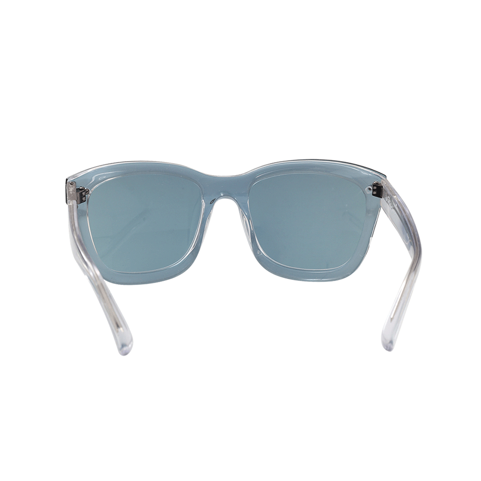 3.1 PHILLIP LIM-Chunky D-Frame Sunglasses-CLEAR