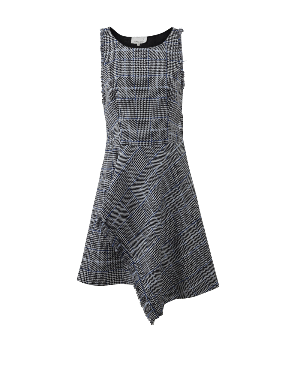 3.1 PHILLIP LIM-Fringe Hemline Tank Dress-