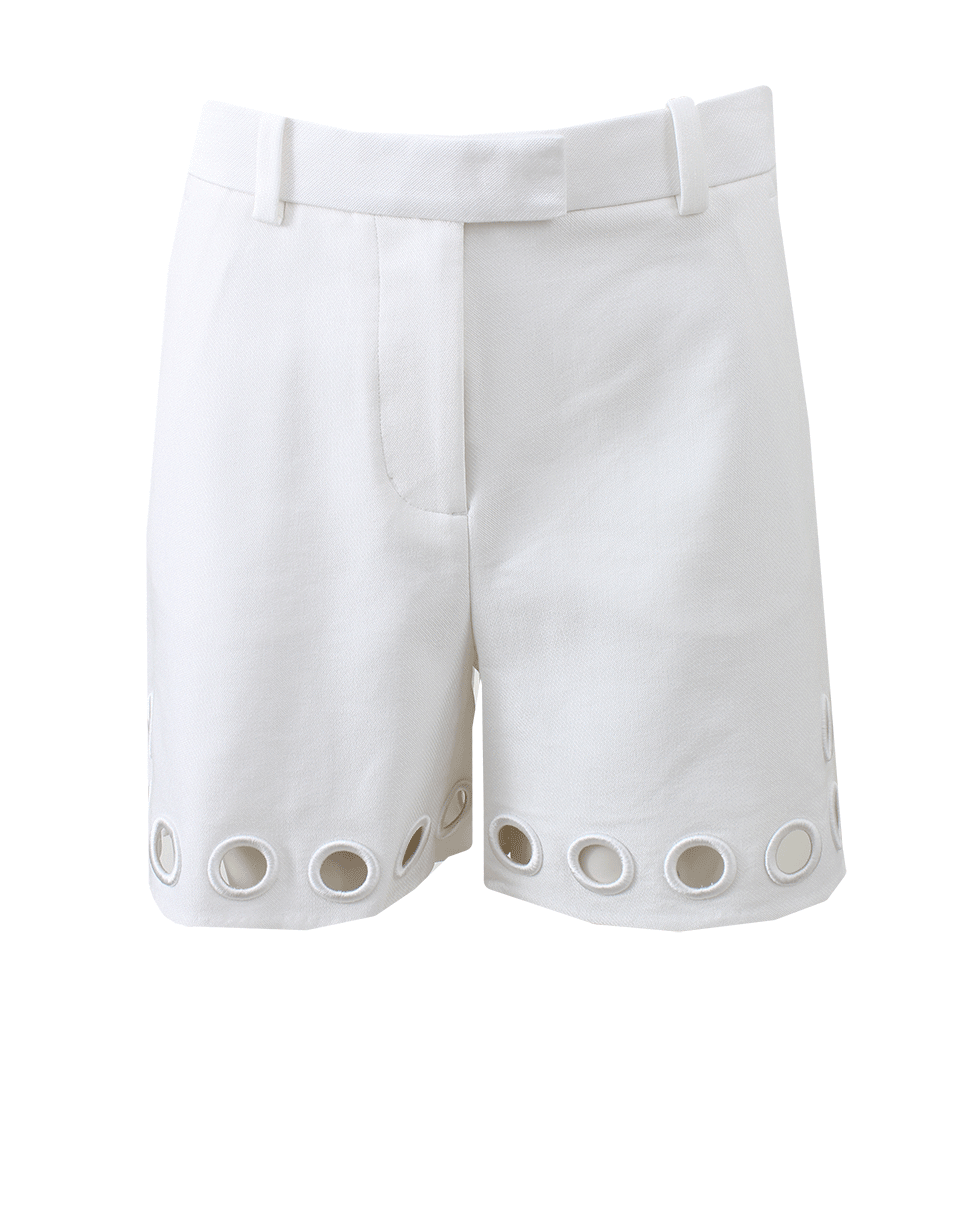 3.1 PHILLIP LIM-Embroidered Eyelet Shorts-