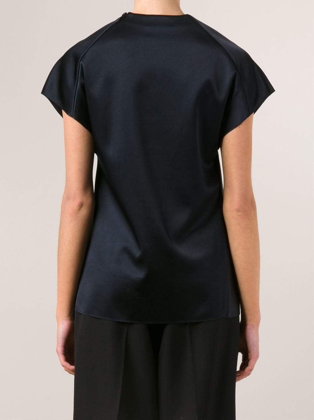 3.1 PHILLIP LIM-Crossover Shirt With Pin-