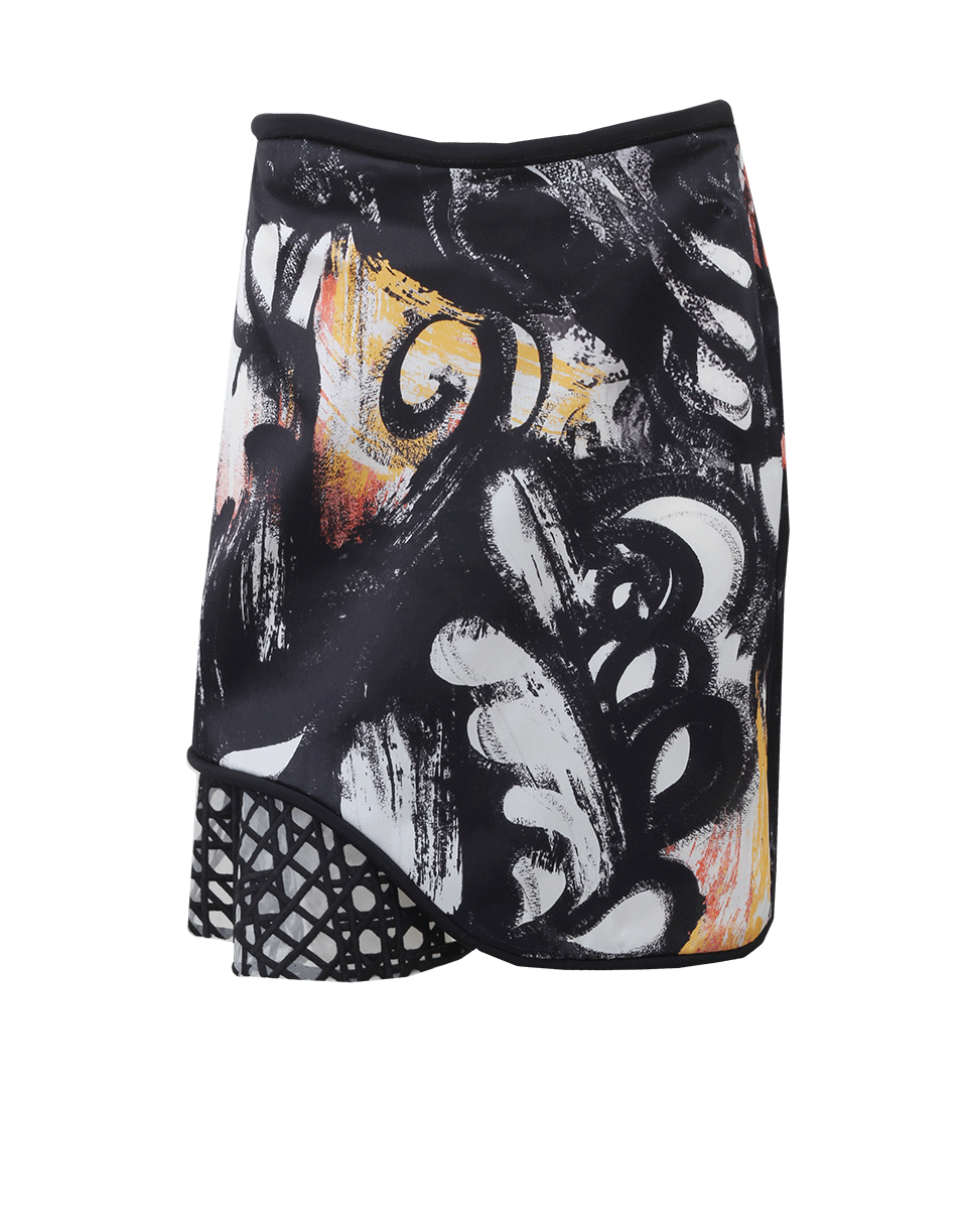 3.1 PHILLIP LIM-Fern Printed Overlay Skirt-