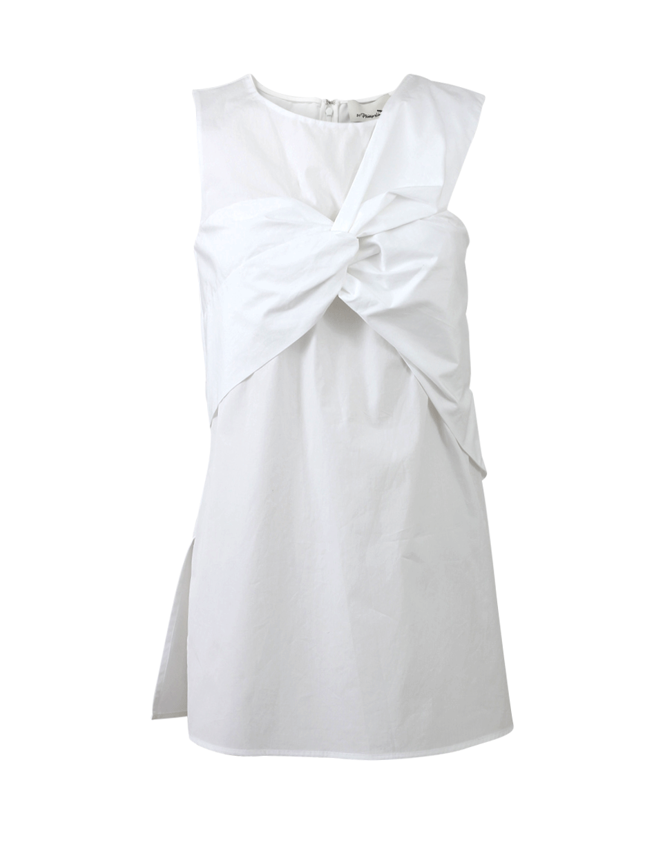 3.1 PHILLIP LIM-Sleeveless Knot Blouse-