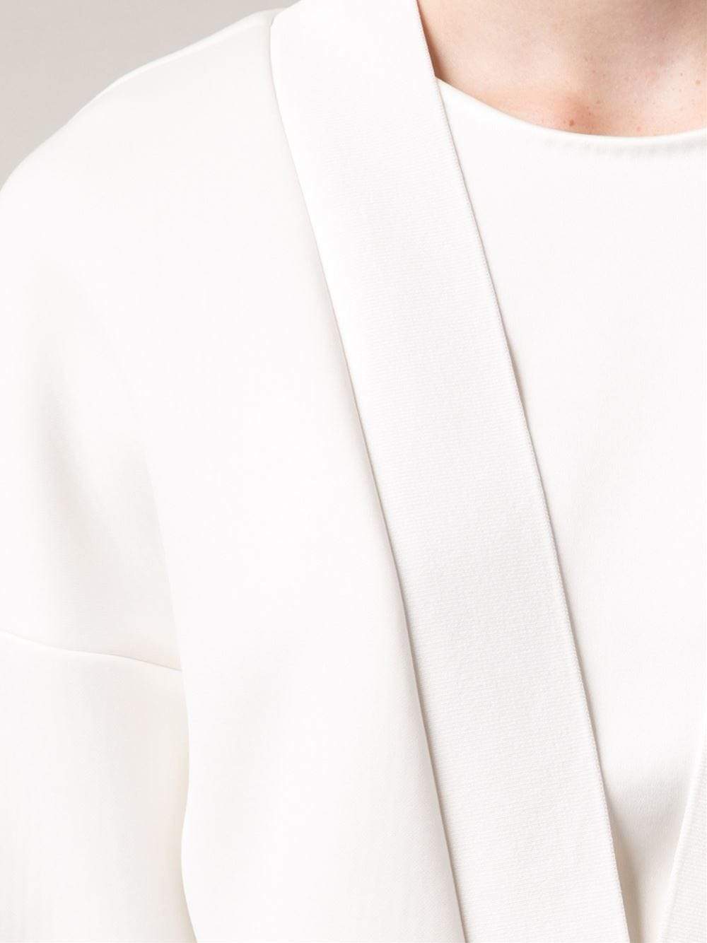 3.1 PHILLIP LIM-Ribbed Deep V-Neck Top-