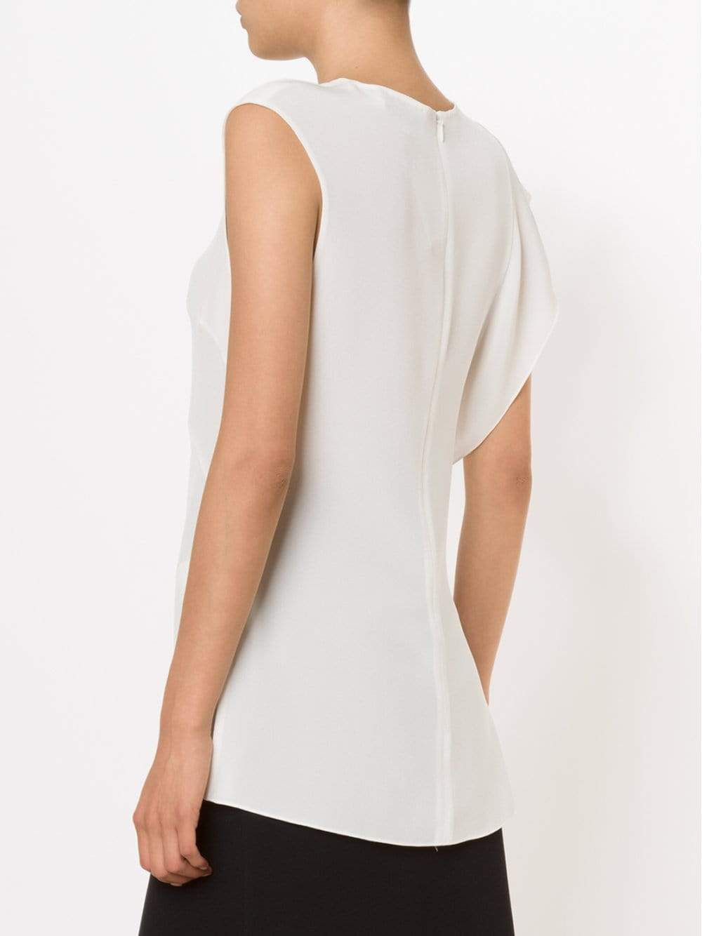 3.1 PHILLIP LIM-Cascading Ruffle Top-
