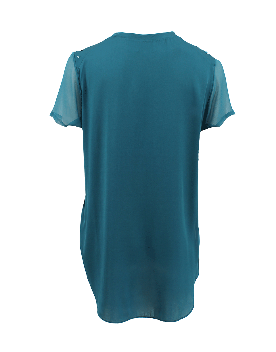 3.1 PHILLIP LIM-Overlap Side Seam T-Shirt-