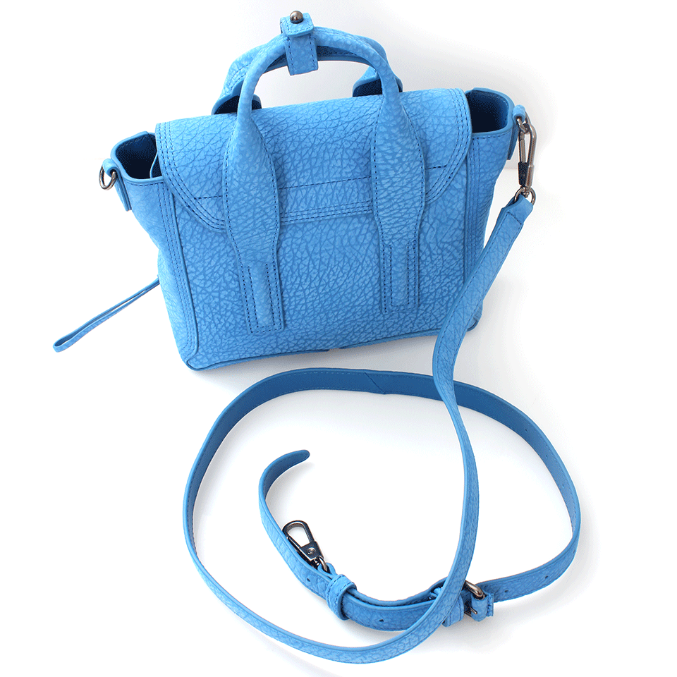 3.1 PHILLIP LIM-Pashli Mini Satchel-AZURE