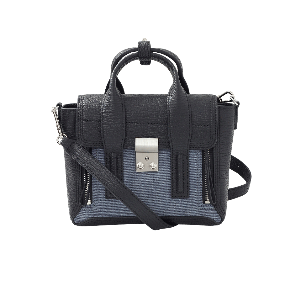 3.1 PHILLIP LIM-Pashli Mini Denim Satchel-DENIM