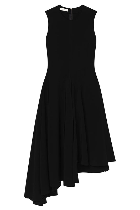 Asymmetric Midi Dress