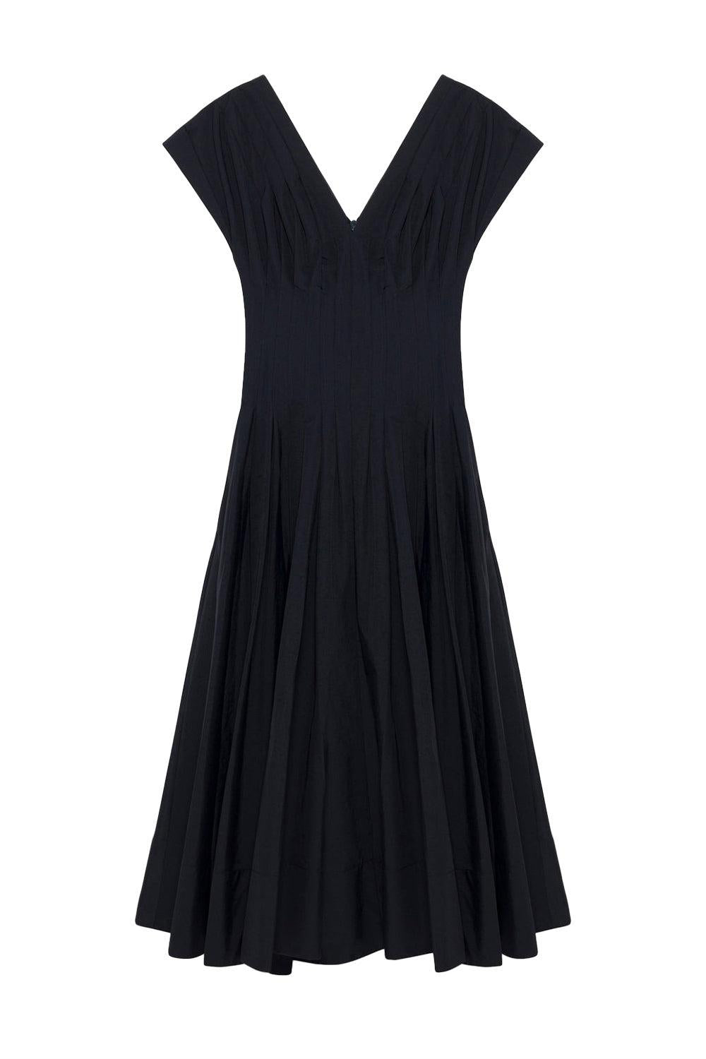 Nina Dress - Midnight-MIDNIGHT-2-CLOTHINGDRESSCASUAL-SIMKHAI