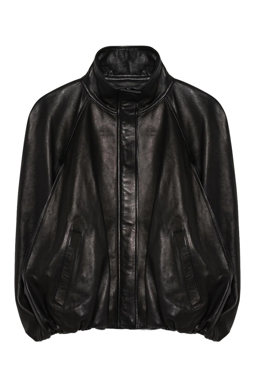 Jada Leather Cape Jacket