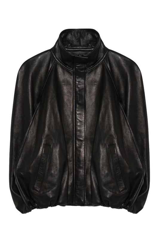 Jada Leather Cape Jacket