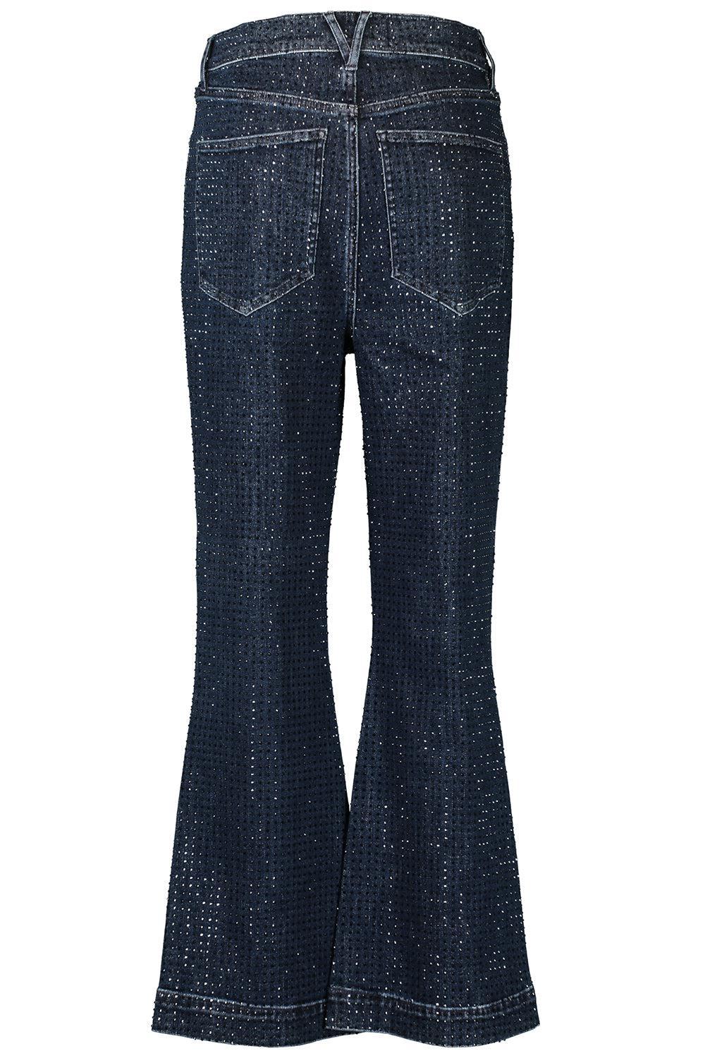Carson Jean - Indigo Rinse Rhinestone-INDGRINS-26-CLOTHINGPANTSLIM FIT-VERONICA BEARD