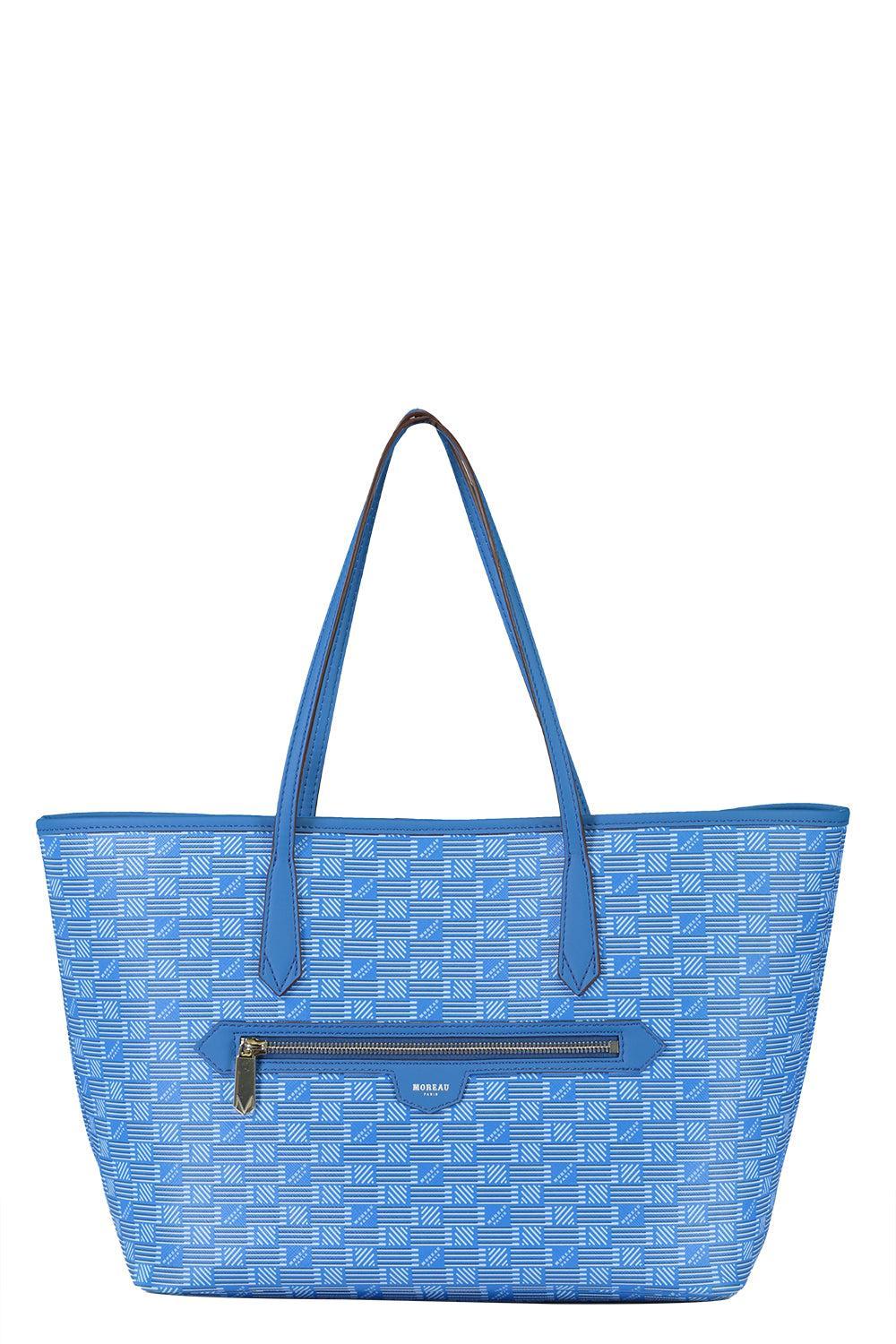 Monaco Tote - Blue Blue-BLUEBLUE-O/S-HANDBAGTOTES-MOREAU