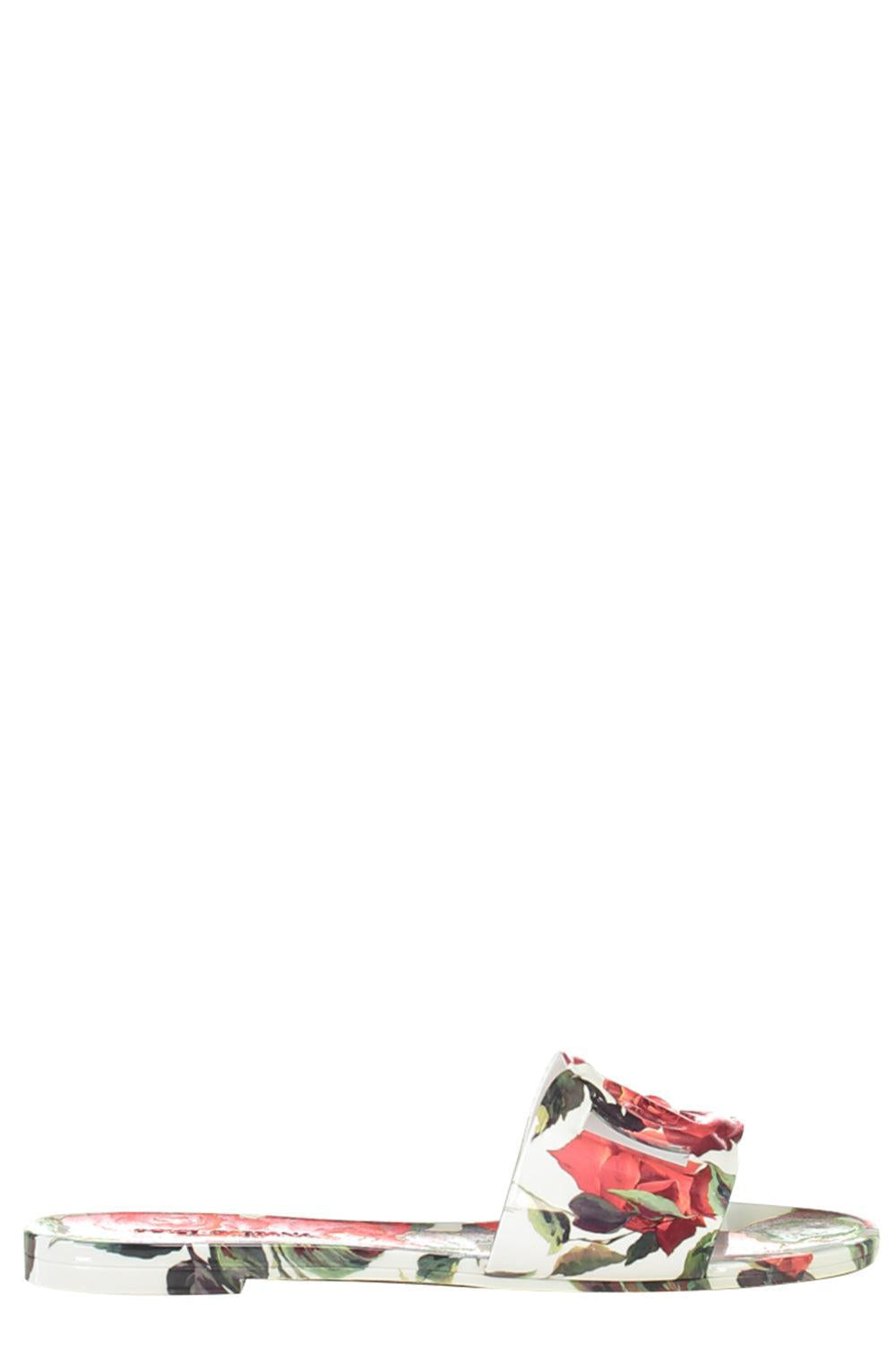 Beachwear Sliders - Rosa Rossa-ROSA ROS-36-SHOESANDAL-DOLCE & GABBANA